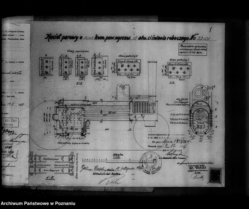 Obraz 13 z jednostki "Gorzelnia rolnicza W. Rohra w Golinie Wielkiej nr woj. kotła 6042"