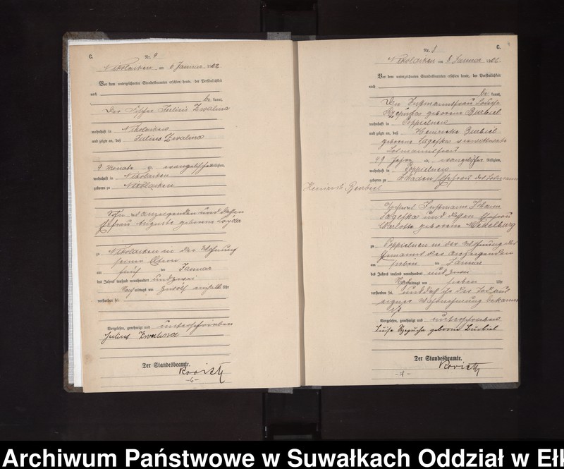 image.from.unit.number "Sterbe-Haupt-Register des Königlichen Preussischen Standes-Amtes Nikolaiken Kreis Sensburg"