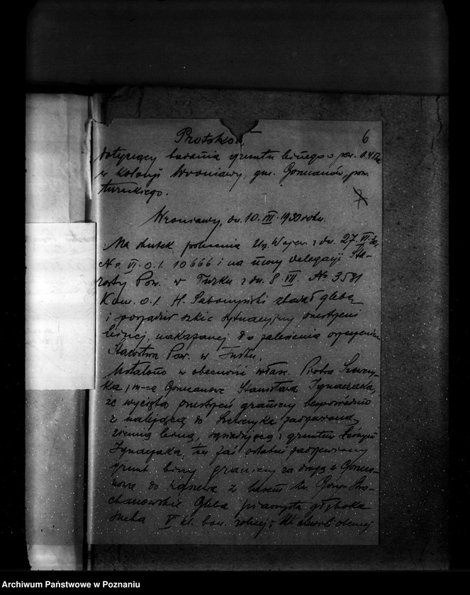 Obraz 10 z jednostki "Gmina Goszczanów powiat turecki /nadzór nad gospodarką leśną/"