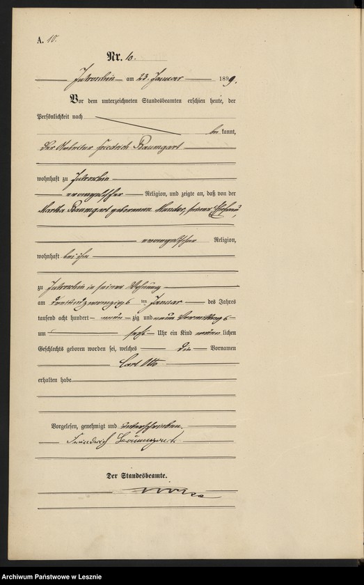 Obraz 13 z jednostki "[Księga urodzeń]"