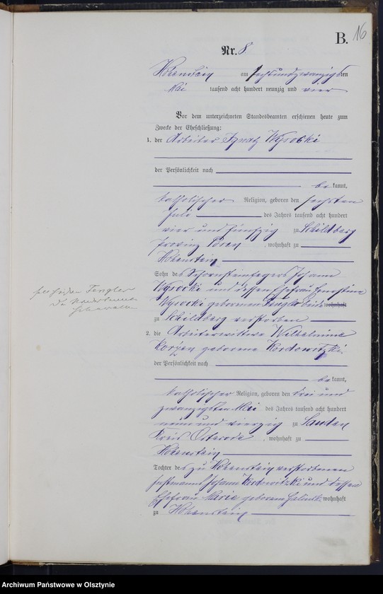 image.from.unit.number "Heiraths-Neben-Register Nr 1 - 21"