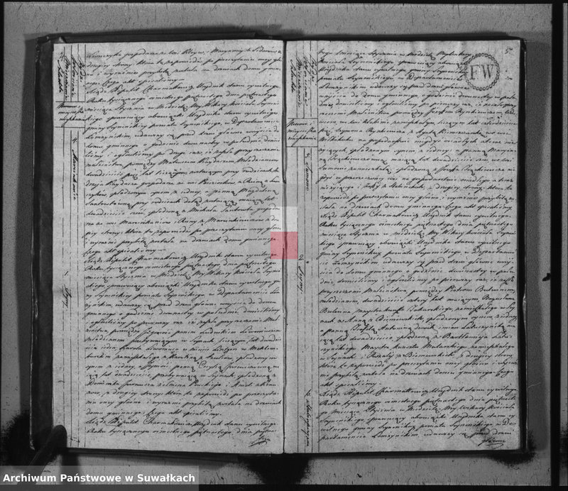 image.from.unit.number "Akta stanu cywilnego zaślubionych w gminie seyneńskiey od 1-go stycznia 1815 roku."