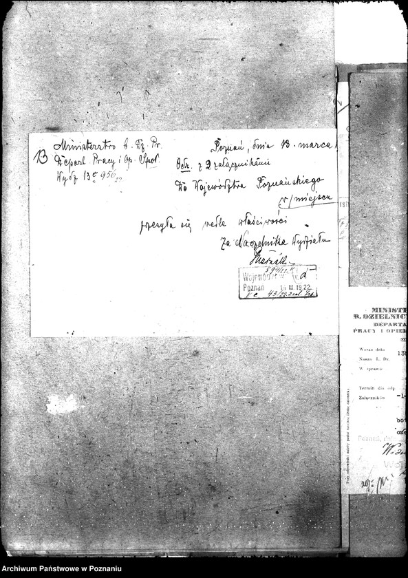 Obraz 17 z jednostki "Raporty w przedmiocie ruchów zarobkowych w przemyśle i handlu"