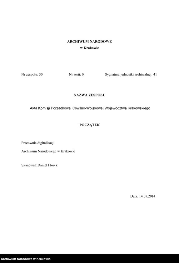 image.from.unit.number "Spisy ludności województwa krakowskiego z lat 1790-1791: II. Parafie powiatu krakowskiego na litery A-K"