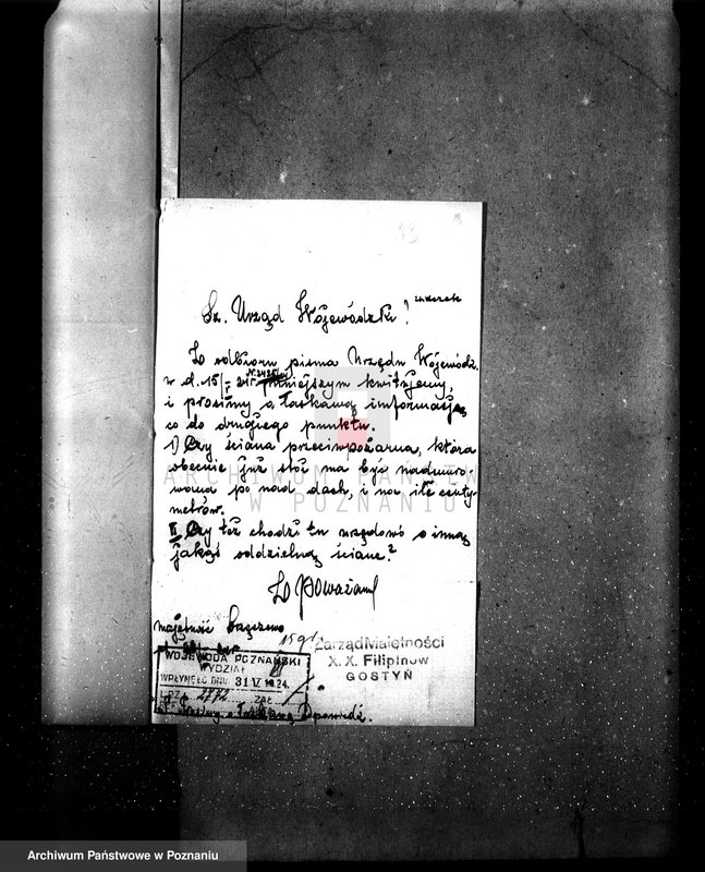 Obraz 19 z jednostki "Majątek Drzęczewo pow. gostyński tartak parowy, własność Klasztoru O.O. Filipinów w Gostyniu"