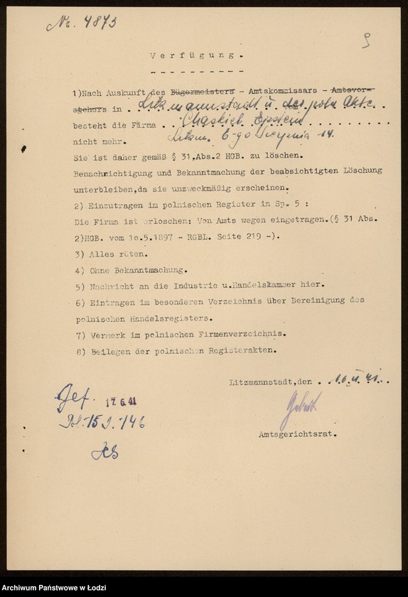 Obraz 11 z jednostki "Chaskiel Epstein – sprzedaż mięsa wołowego"