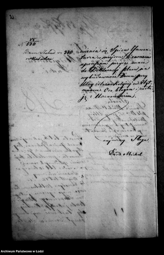 Obraz 6 z jednostki "Akta tyczące się ustanowienia opieki nad nieletnimi po zmarłej Johannie Krystianie z Gorssów Michel"