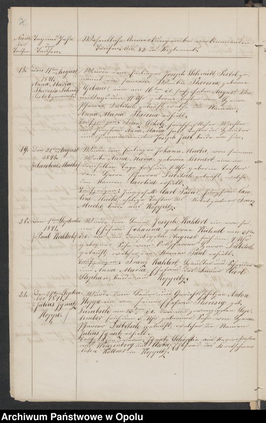 image.from.unit.number "Duplikate der Kirchen-Matrikel von Koppitz-Winzenberg 1841-1858 [wyznanie rzymskokatolickie]"