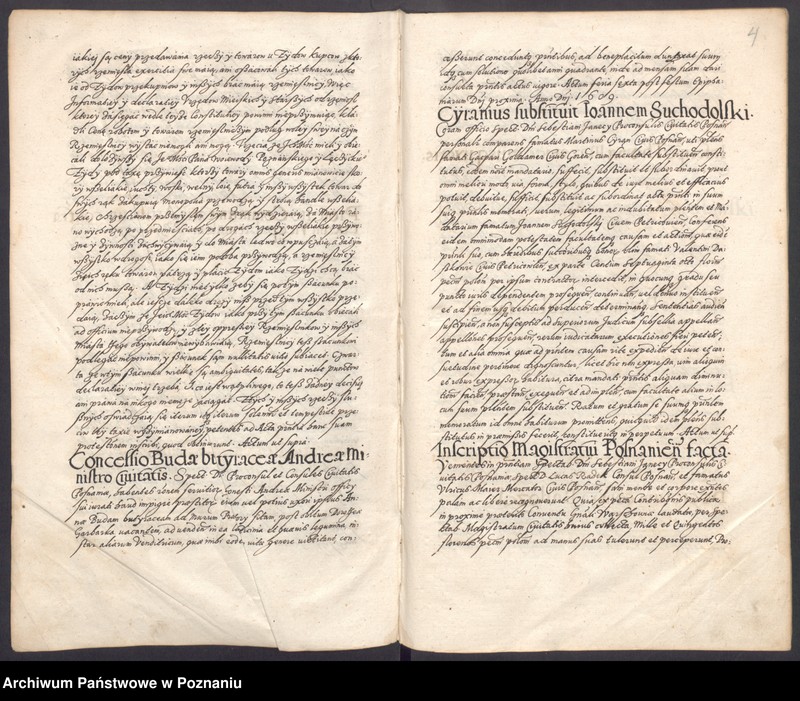 Obraz 8 z jednostki "Acta consulatus Posnaniensis."