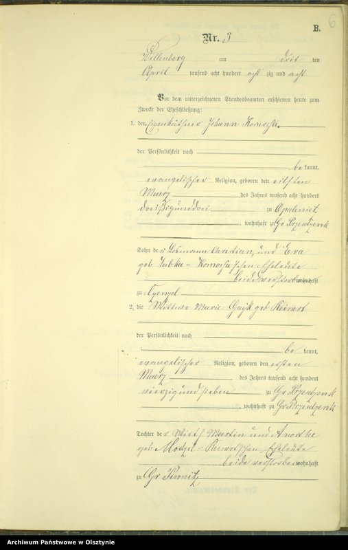 image.from.unit.number "Heiraths-Neben-Register Nr 1 - 39"