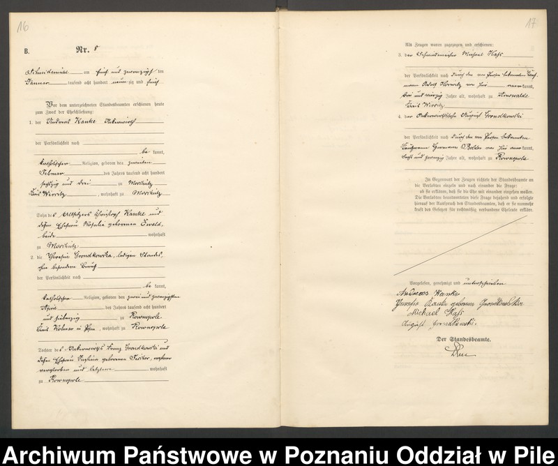 image.from.unit.number "Księga małżeństw"