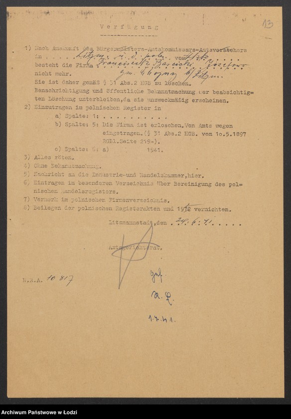 Obraz 15 z jednostki "Franciszek Barcicki – sklep spożywczy"