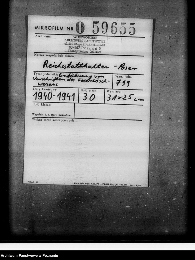 Obraz 2 z jednostki "Einführung von Vorschiriften des Feuerlöschwesens"