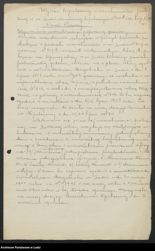 Obraz 13 z jednostki "[Budowa gmachu przy ul. Kopernika 41]"