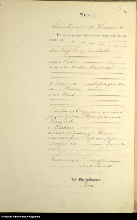 image.from.unit.number "Sterbe-Haupt-Register Nr 5 - 10 /fragment księgi/"