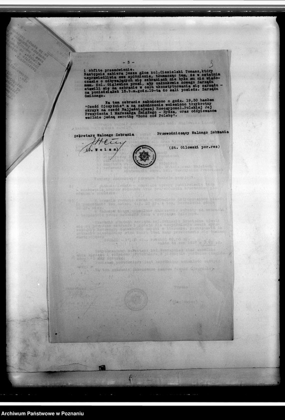 Obraz 7 z jednostki "Protokoły zebrań - Święciechowa"