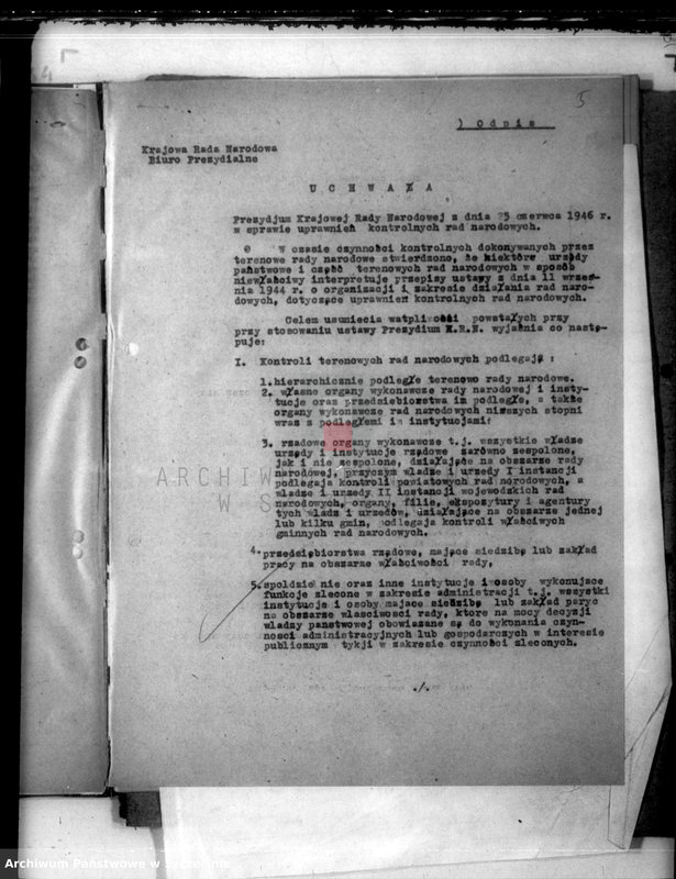 Obraz 5 z jednostki "Związek Rewizyjny Spółdzielni R.P.Okręg Szczeciński - korespondencja"