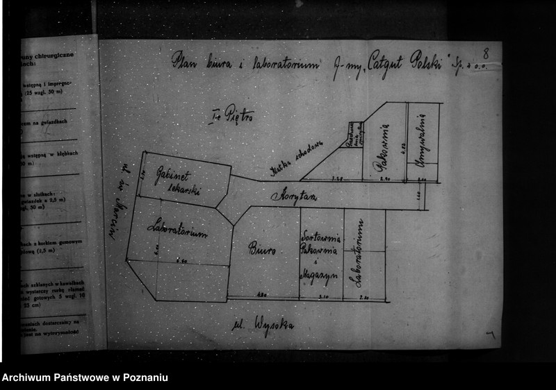 Obraz 12 z jednostki "Kwestionariusz zakładu "Catgut" /wytwórnia strun chirurgicznych i technicznych/"