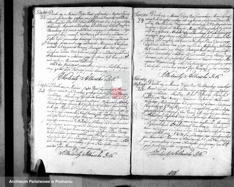 Obraz 8 z jednostki "Duplikat urodzonych, zaślubionych i zgonów"