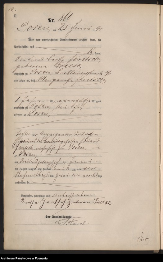 Obraz 15 z jednostki "Księga zgonów t. III"