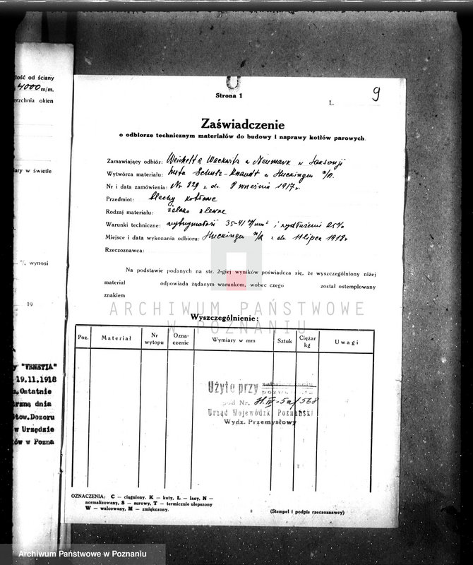 image.from.unit.number "Koźmińskie Zakłady Rolniczo-Przemysłowe w Koźminie pow. krotoszyński - Suszarnia płatków kartoflanych nr woj. kotła 568"