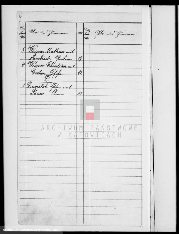 image.from.unit.number "Księga małżeństw za rok 1892 [nr 1 - 105]"