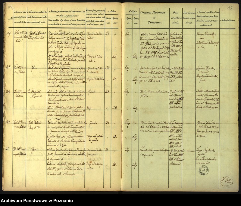 Obraz 10 z jednostki "Księga małżeństw"