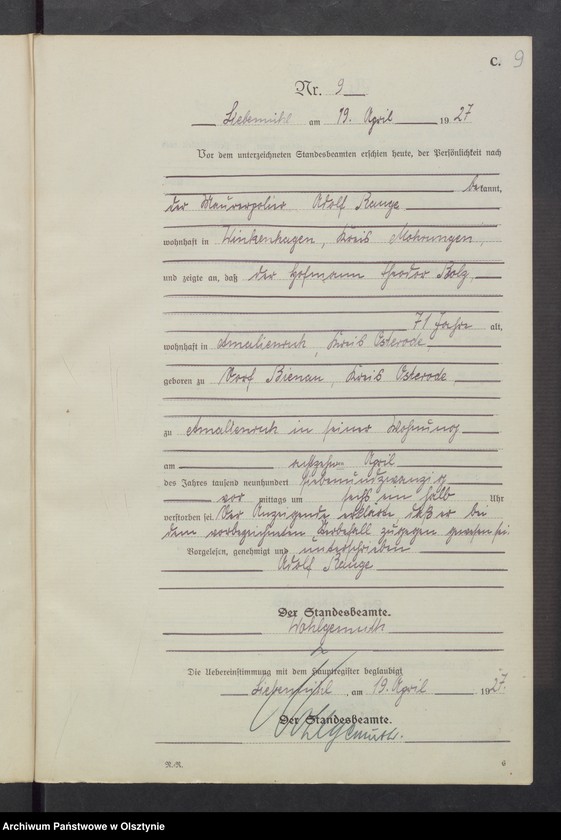 image.from.unit.number "Sterbe-Neben-Register Nr 1 - 37"