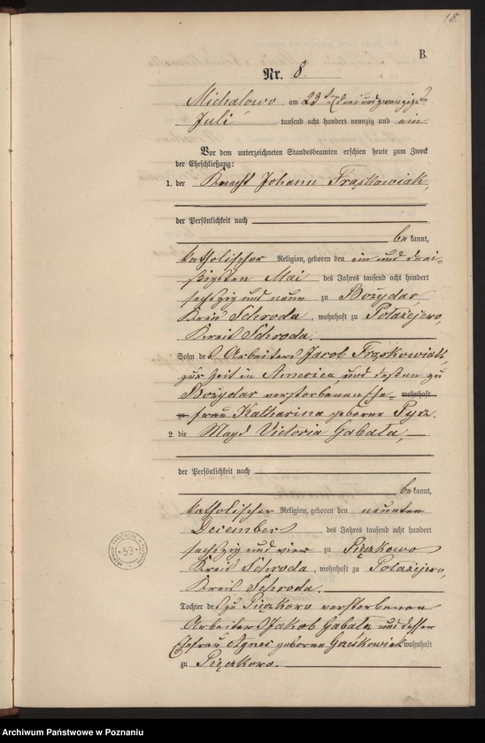 image.from.unit.number "Księga małżeństw"