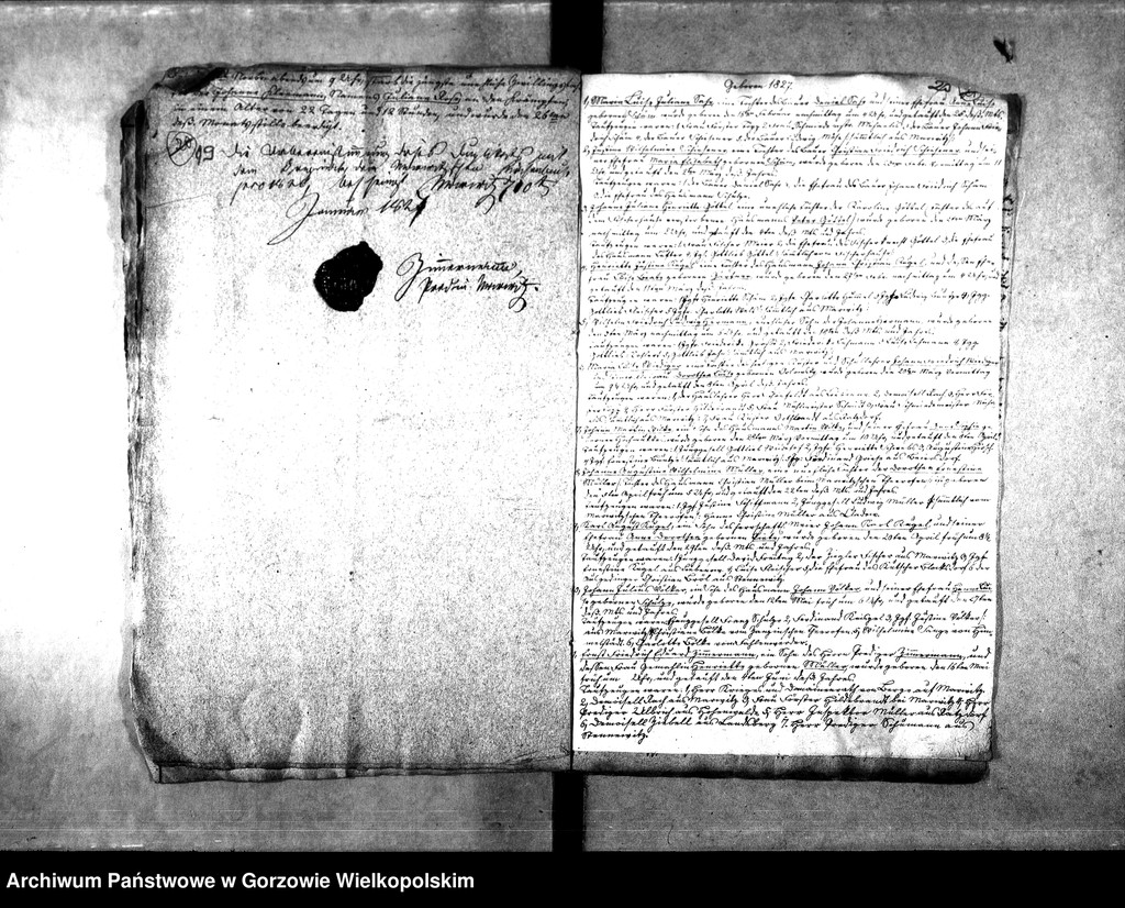 image.from.unit.number "Duplikate der Kirchenbücher von der Parochie Marwitz (Marwice)"