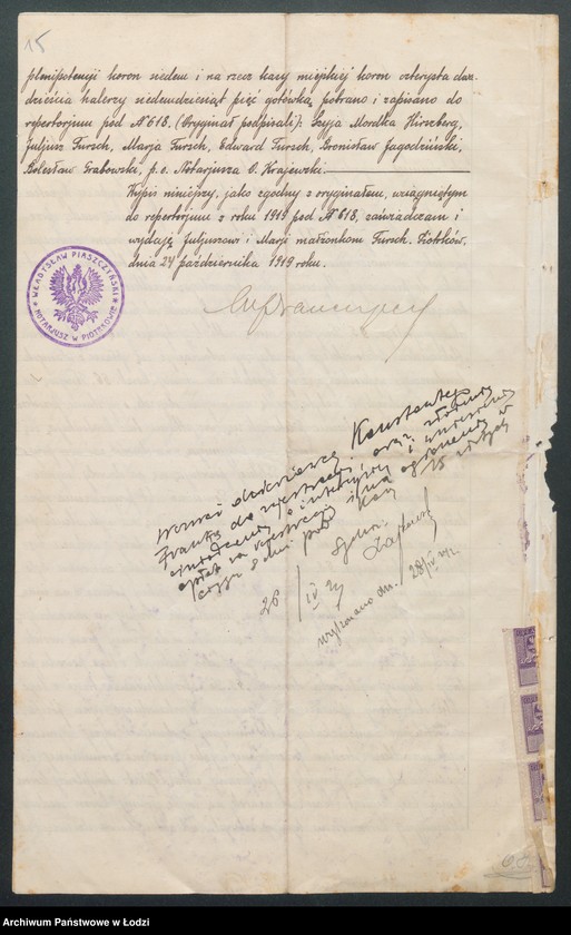 Obraz 17 z jednostki "„Bracia Tursch” – prowadzenie młyna wodnego"