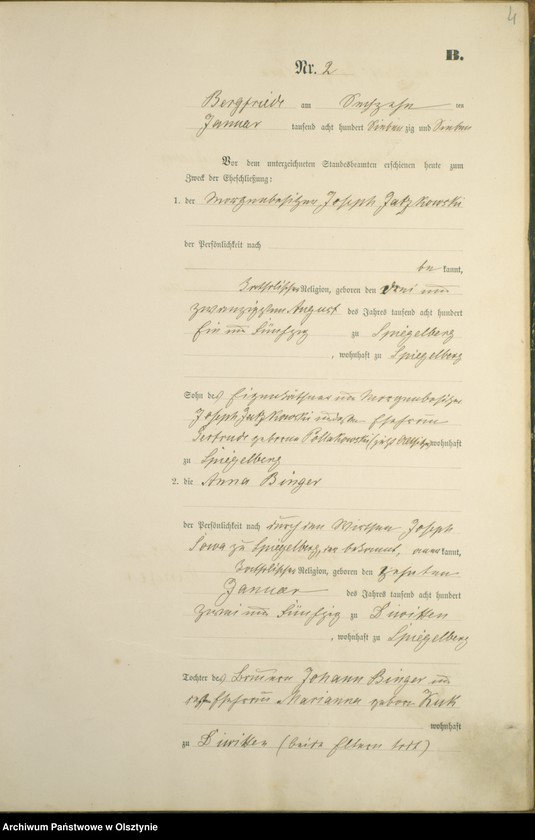 image.from.unit.number "Heiraths-Haupt-Register Nr 1 - 14"