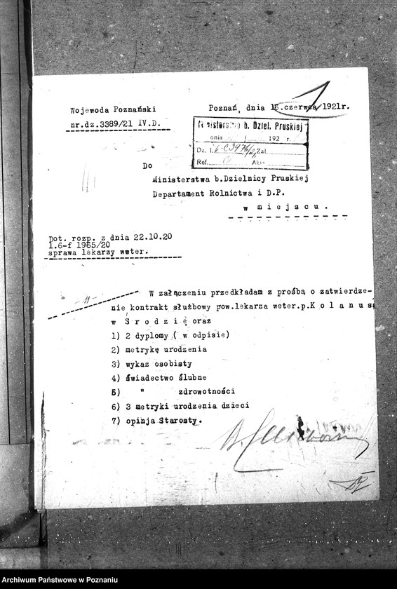 Obraz 5 z jednostki "Pow. lekarz Weterynaryjny Środa"