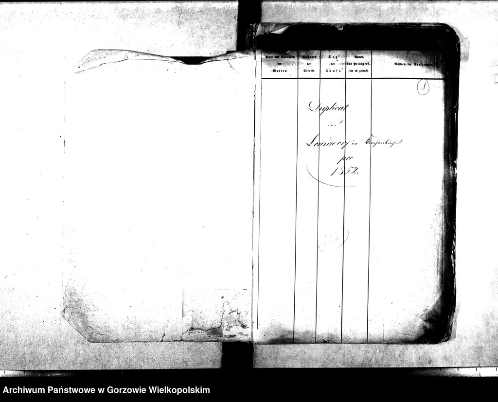 image.from.unit.number "Duplikate der Kirchenbücher von Lorenzdorf (Wawrów) und Zechow (Czechów). Parochie Lorenzdorf (Wawrów)."