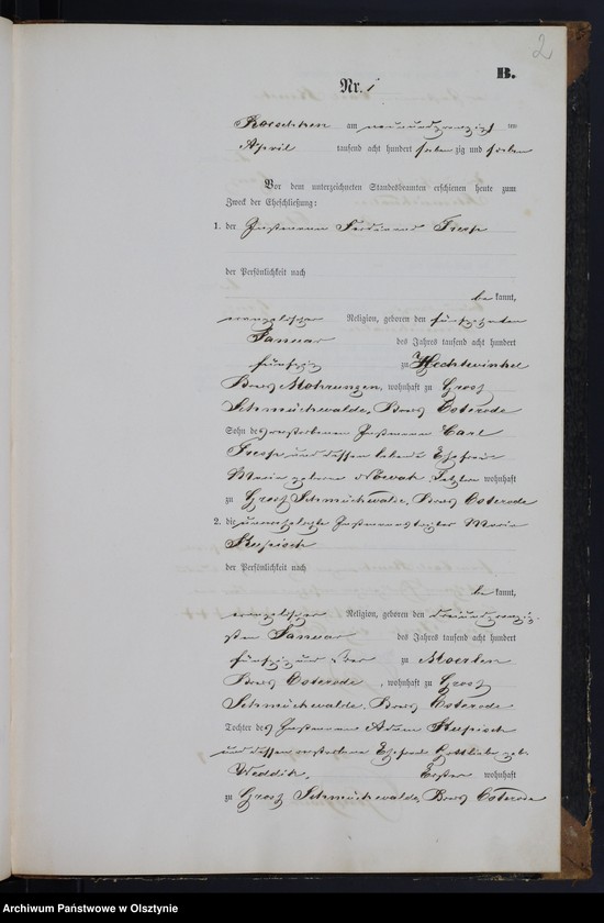 image.from.unit.number "Heiraths-Neben-Register Nr 1 - 17"