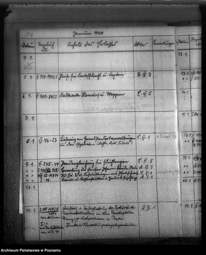 Obraz 18 z jednostki "Ministerial- Erlass- Kontrolle der Preisbildungsstelle des Reichsstatthalters im Warthegau"