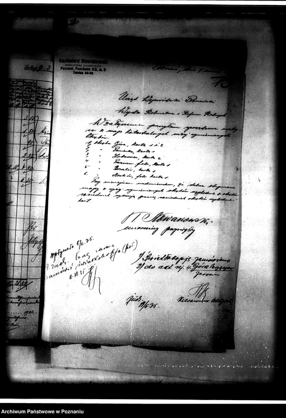 image.from.unit.number "Postępowanie techniczne przy parcelacji majątku Góra-Parzęczew powiat jarociński"