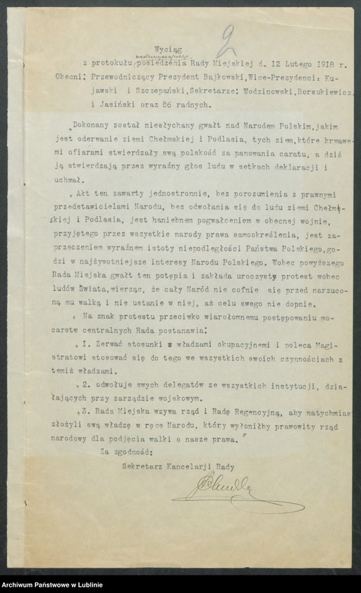 image.from.unit.number "Stosunek urzędowy do władz okupacyjnych"