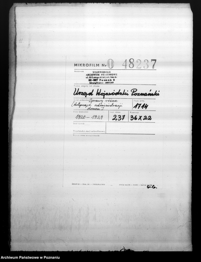 Obraz 2 z jednostki "Sprawy różne /dotyczące administracji domen/"