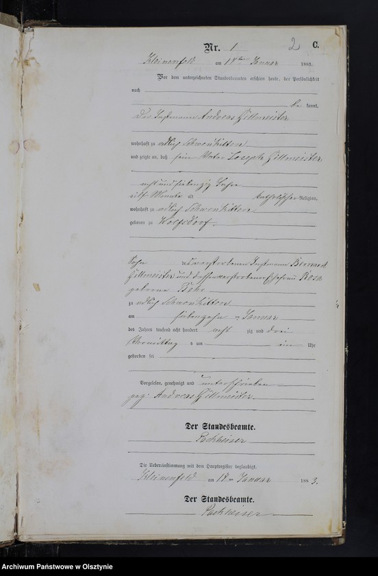 image.from.unit.number "Sterbe-Neben-Register Nr 1 - 25"