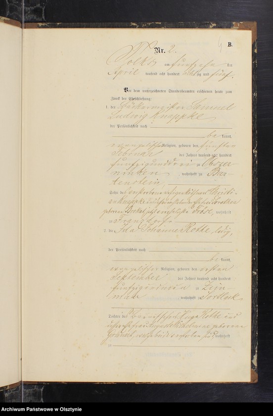 image.from.unit.number "Heiraths-Neben-Register Nr 1 - 8"