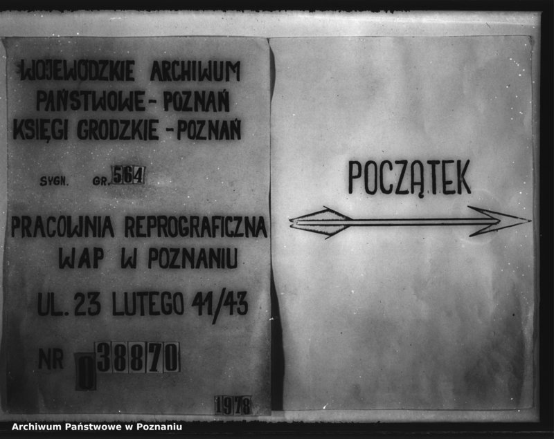 Obraz 1 z jednostki "Inscriptiones, resignationes [protocollon]"