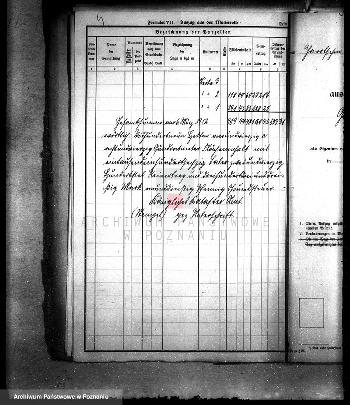 Obraz 8 z jednostki "Dobra Miniszew - sprawy katastralne"