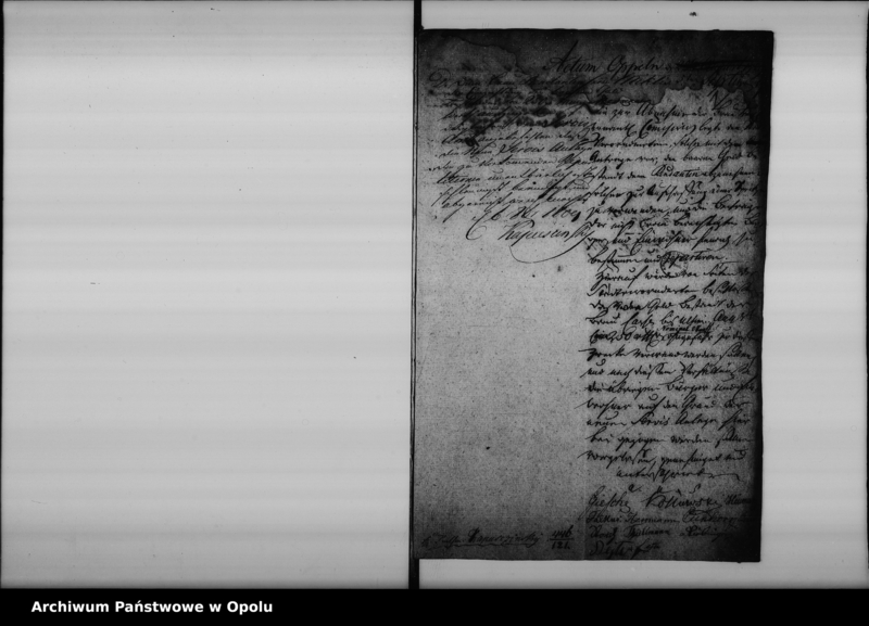 Obraz 5 z jednostki "Acta Specialia des Magistrats zu Oppeln die Städtischen Feuerspritzen betreffend und Anschaffung einer neuen Spritze"