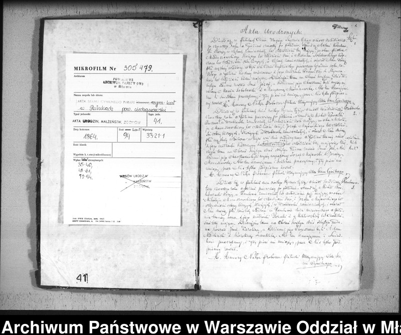 image.from.unit.number "Akta urodzin, małżeństw i zgonów"