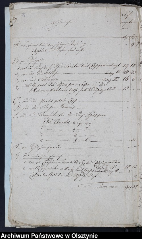 image.from.unit.number "Schul-Casen Rechnung der Arnsdorffschen Kirche"