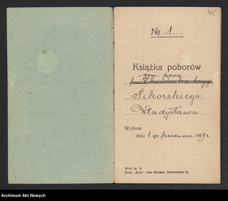 image.from.collection.number "Władysław Sikorski - biografia w dokumencie archiwalnym111"