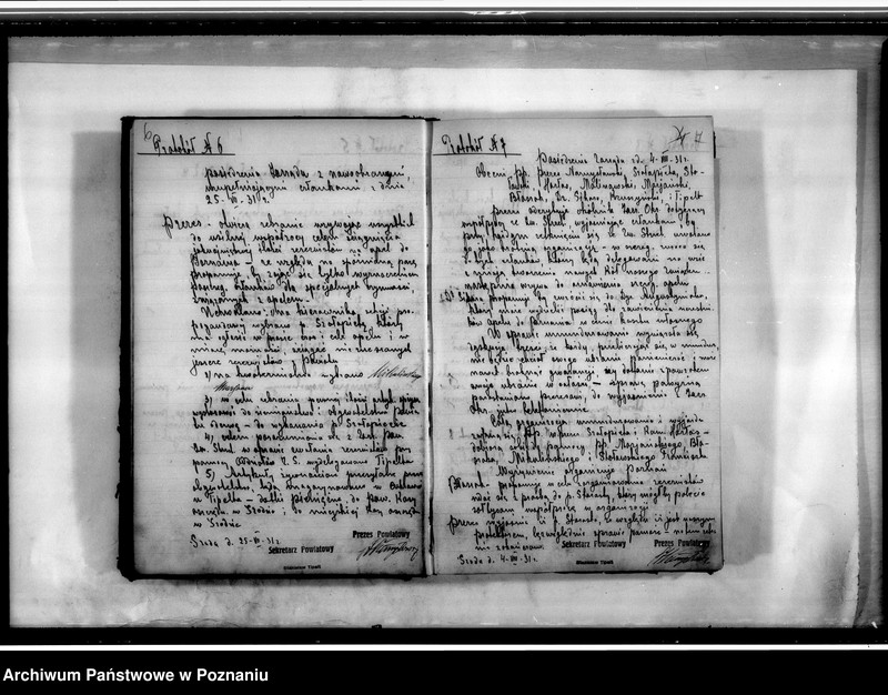 Obraz 9 z jednostki "Książka protokołów z zebrań plenarnych i zebrań zarządu Związku"