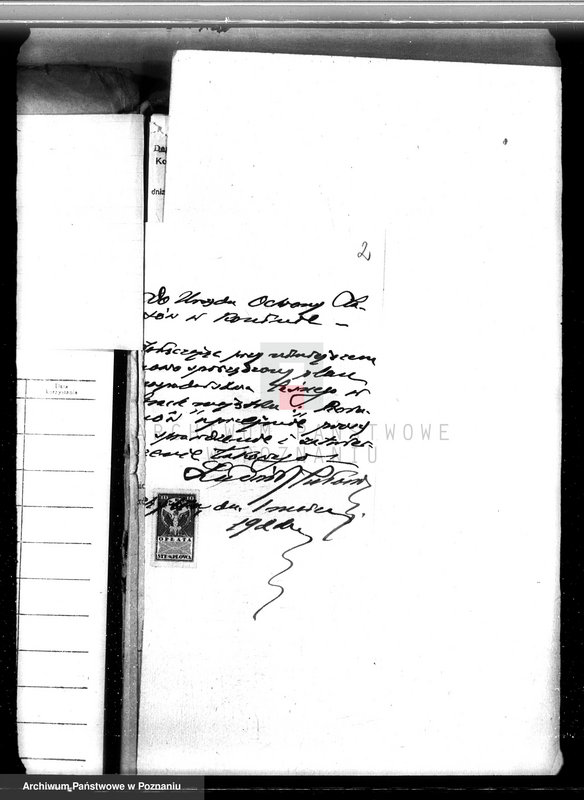 Obraz 6 z jednostki "Sprawa zmiany rodzaju użytkowania w związku z parcelacją powiat 19,5 ha gruntów leśnych w majątku Piorunów powiat koniński"