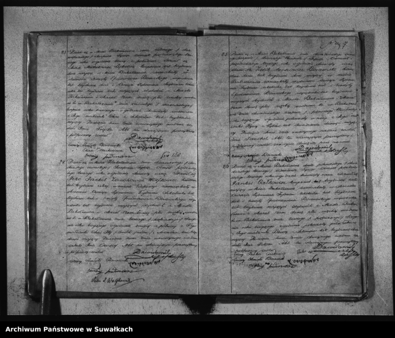 image.from.unit.number "Duplikat Akt Urodzonych, Zaślubionych i Zmarłych Urzędnika Stanu Cywilnego Wyznania Mojżeszowego Okręgu Bakałarzewskiego za rok 1853"